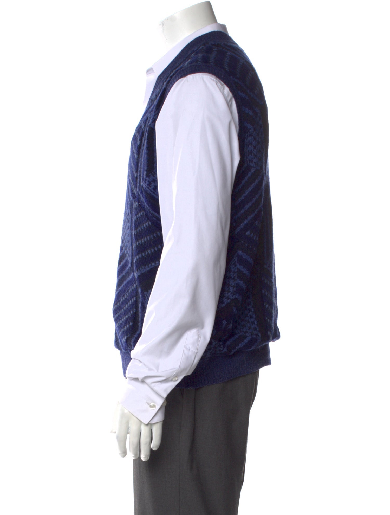 Missoni Printed V-Neck Sweater Vest