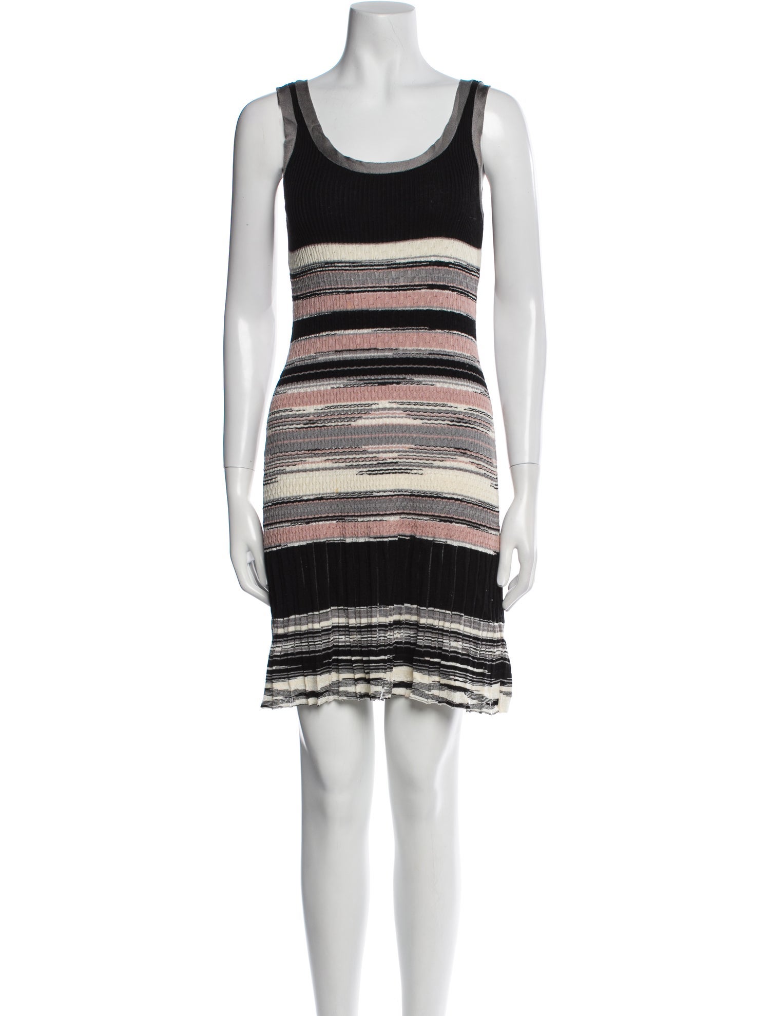 Missoni Striped Scoop Neck Sweater