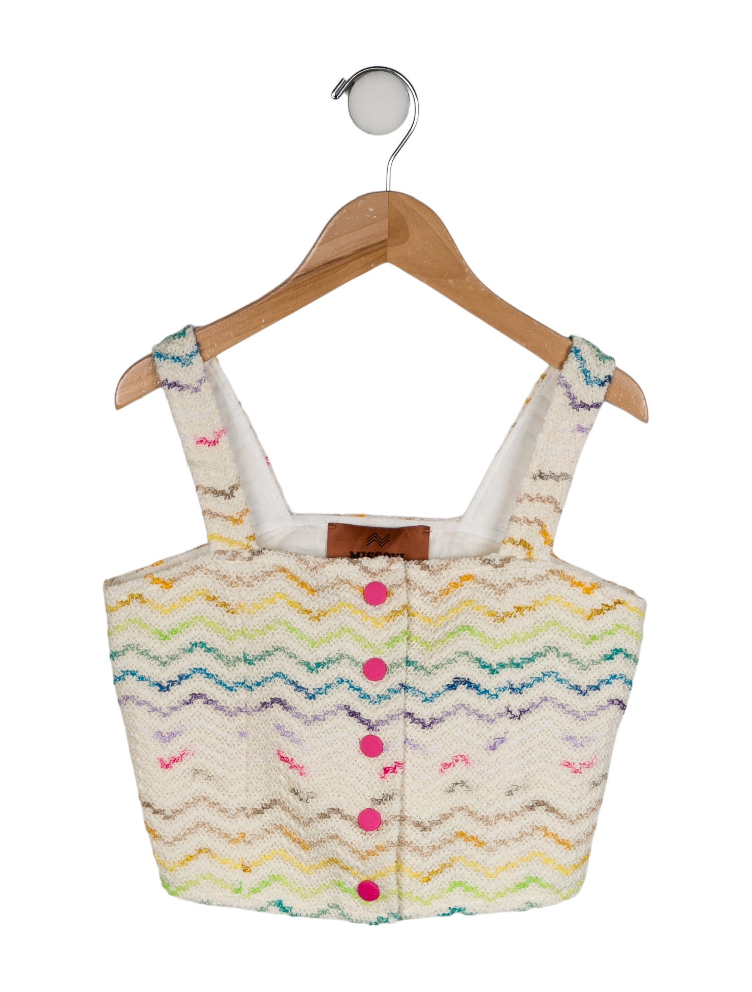 Missoni Cropped Sleeveless Top