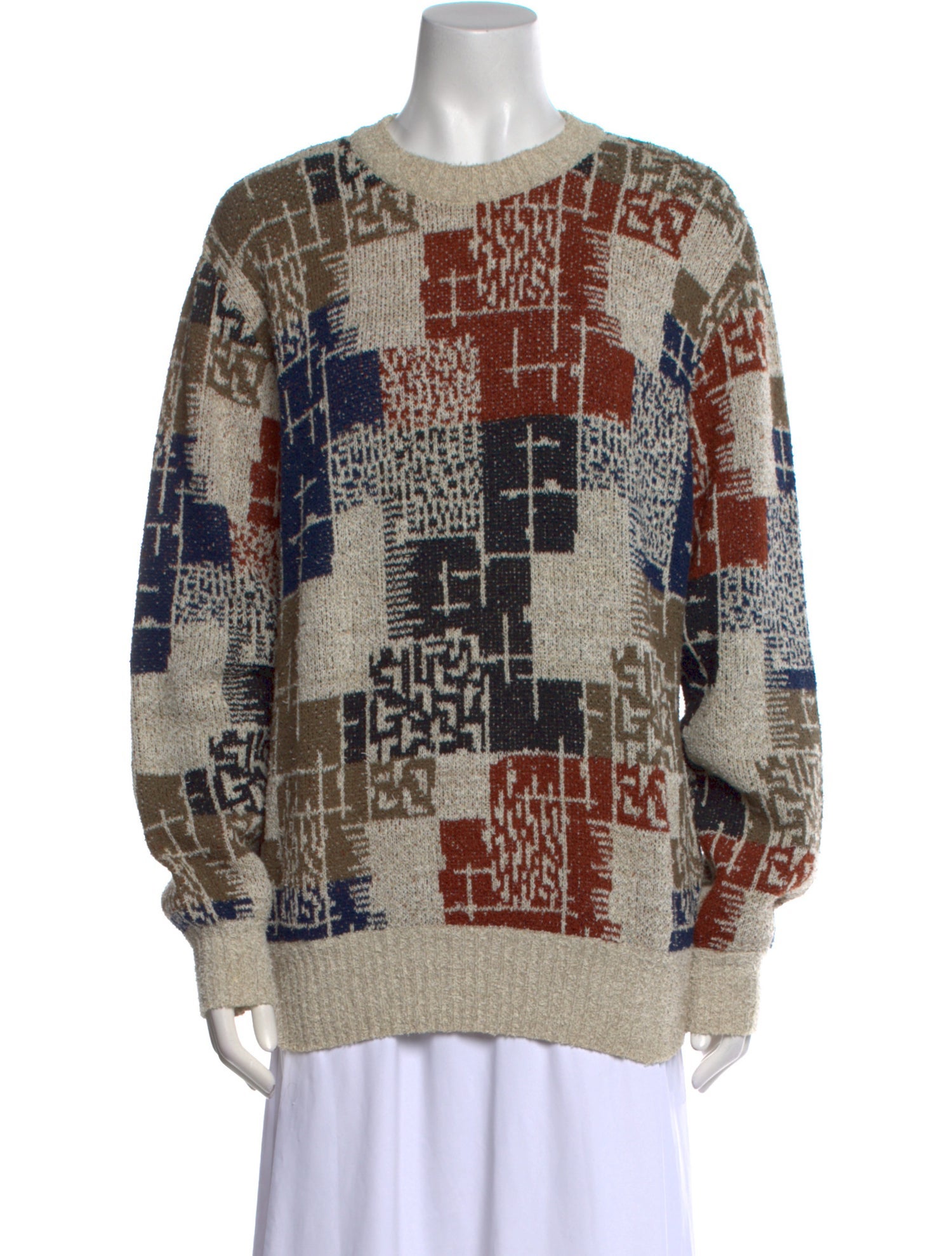 Missoni Printed Crew Neck Sweater