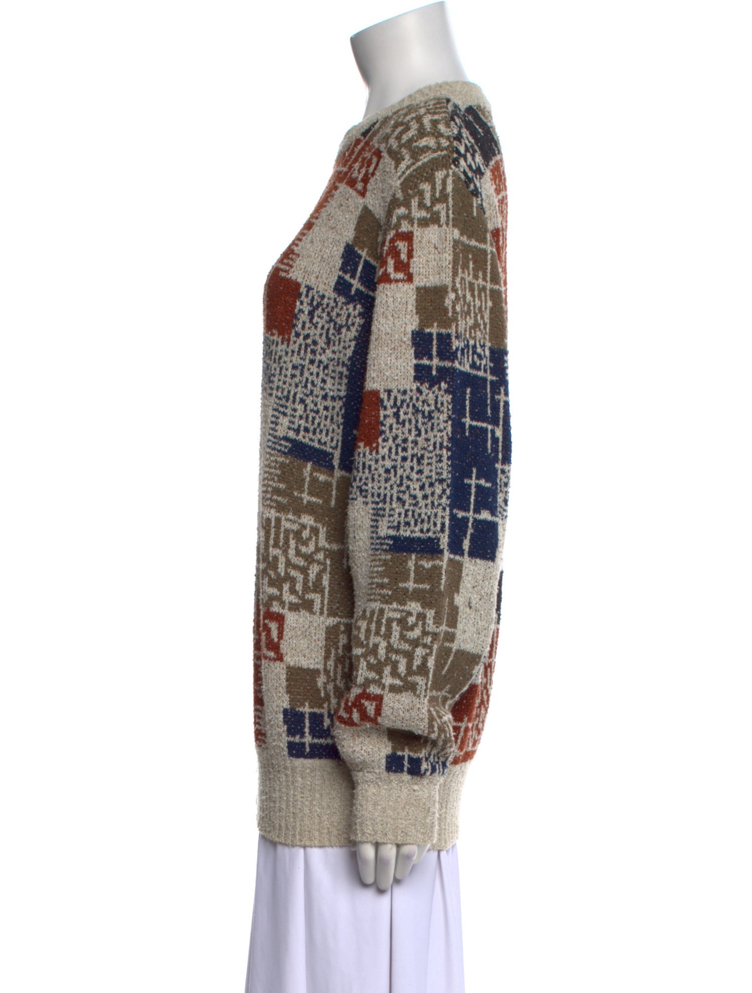 Missoni Printed Crew Neck Sweater