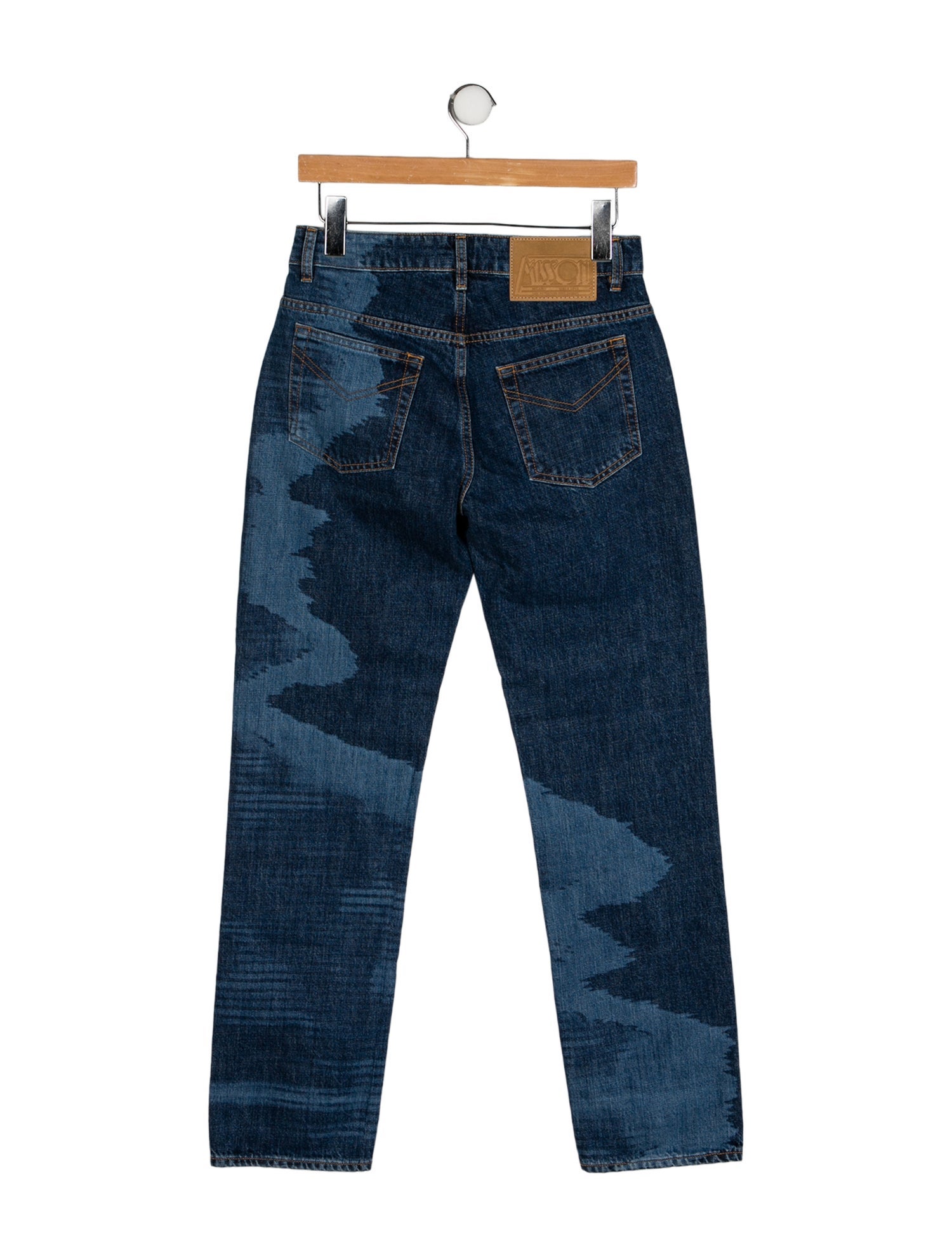 Missoni Mid-Rise Straight Leg Jeans