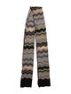 M Missoni Silk Striped Scarf