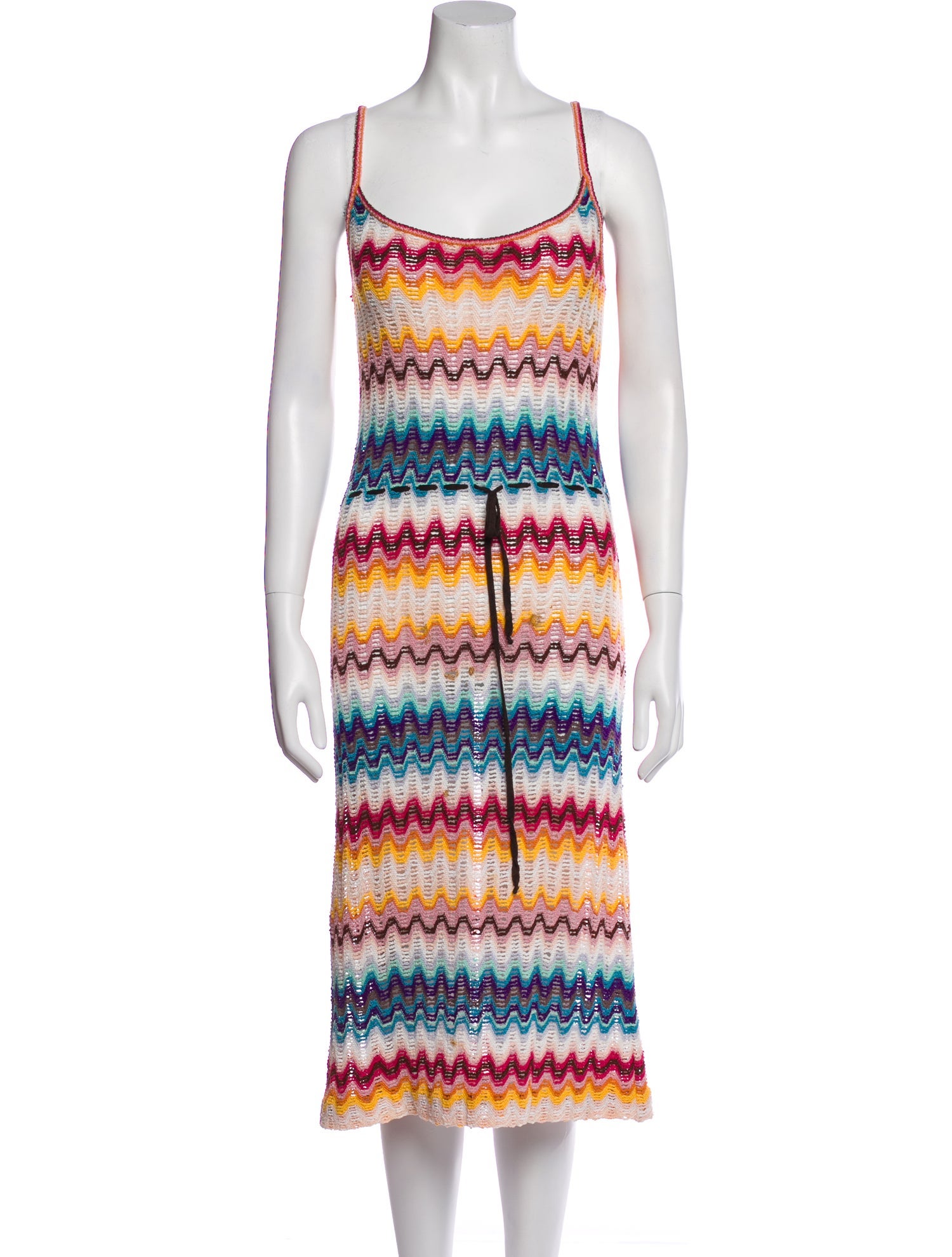 Missoni Striped Midi Length Dress