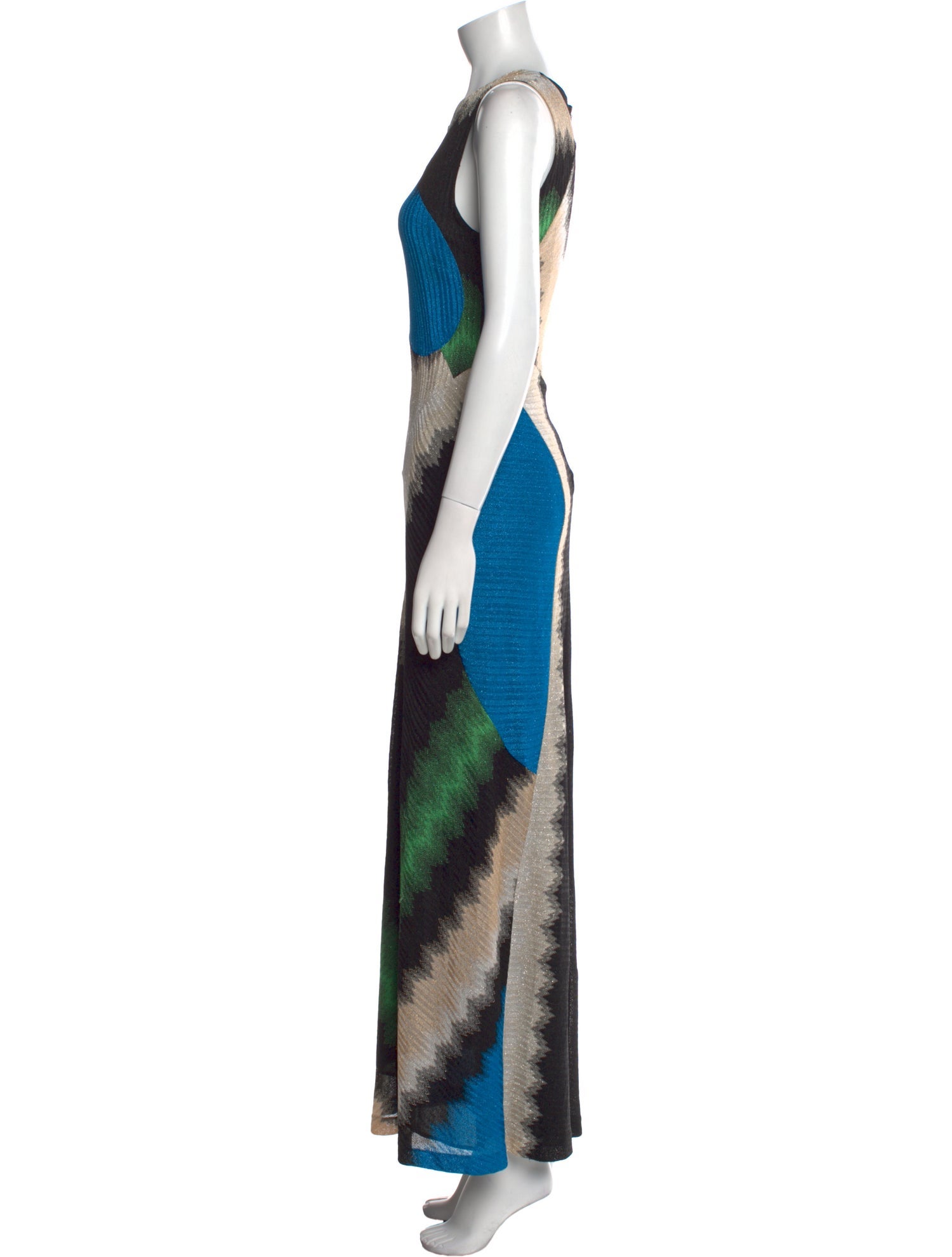 Missoni Tie-Dye Print Long Dress