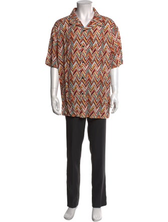 Missoni Striped Short Sleeve Shirt