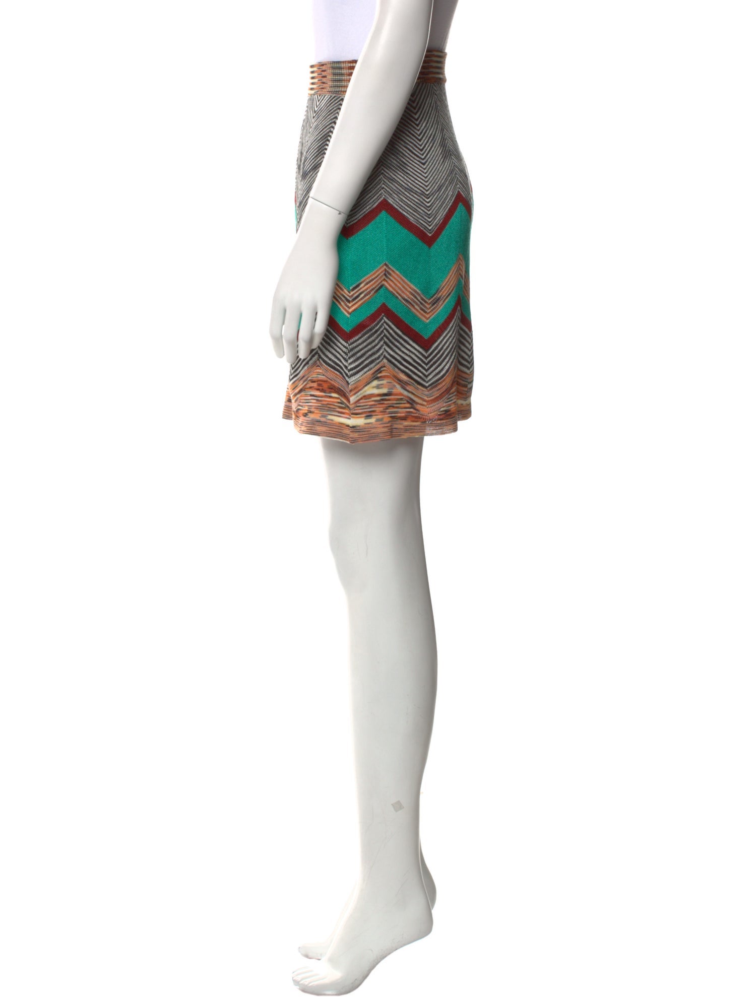 Missoni Striped Mini Skirt