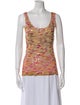 Missoni Printed Scoop Neck Top