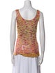 Missoni Printed Scoop Neck Top
