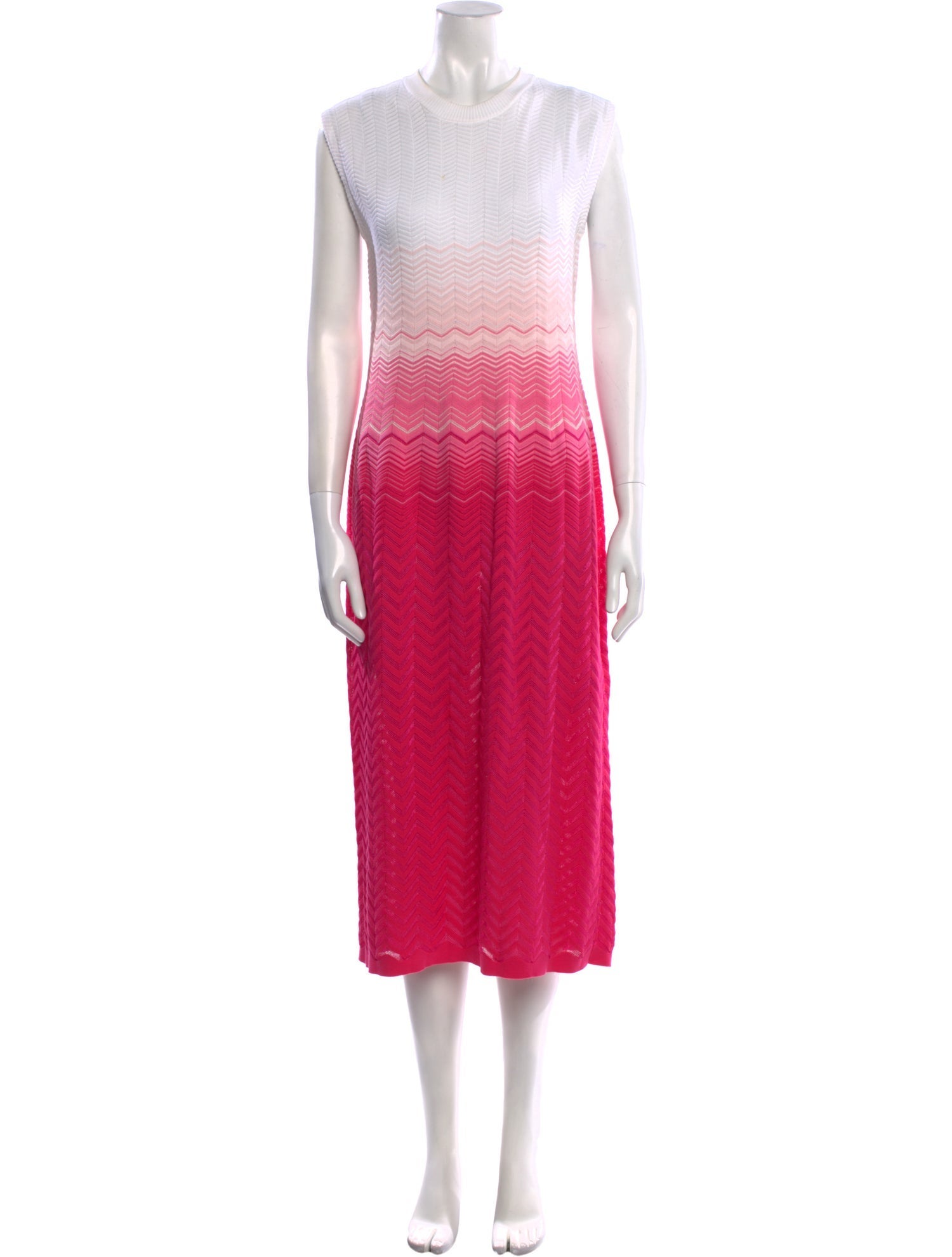 Missoni Mock Neck Midi Length Dress