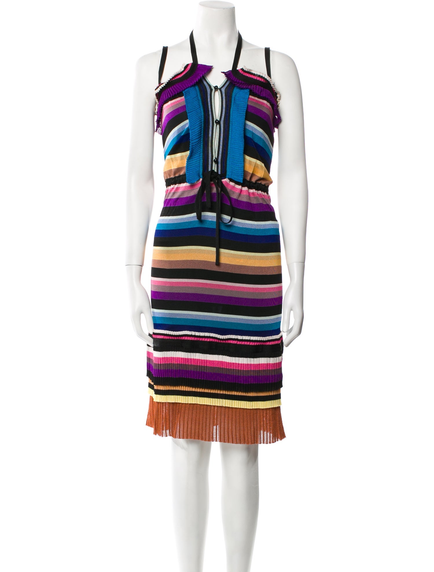 Missoni Striped Midi Length Dress