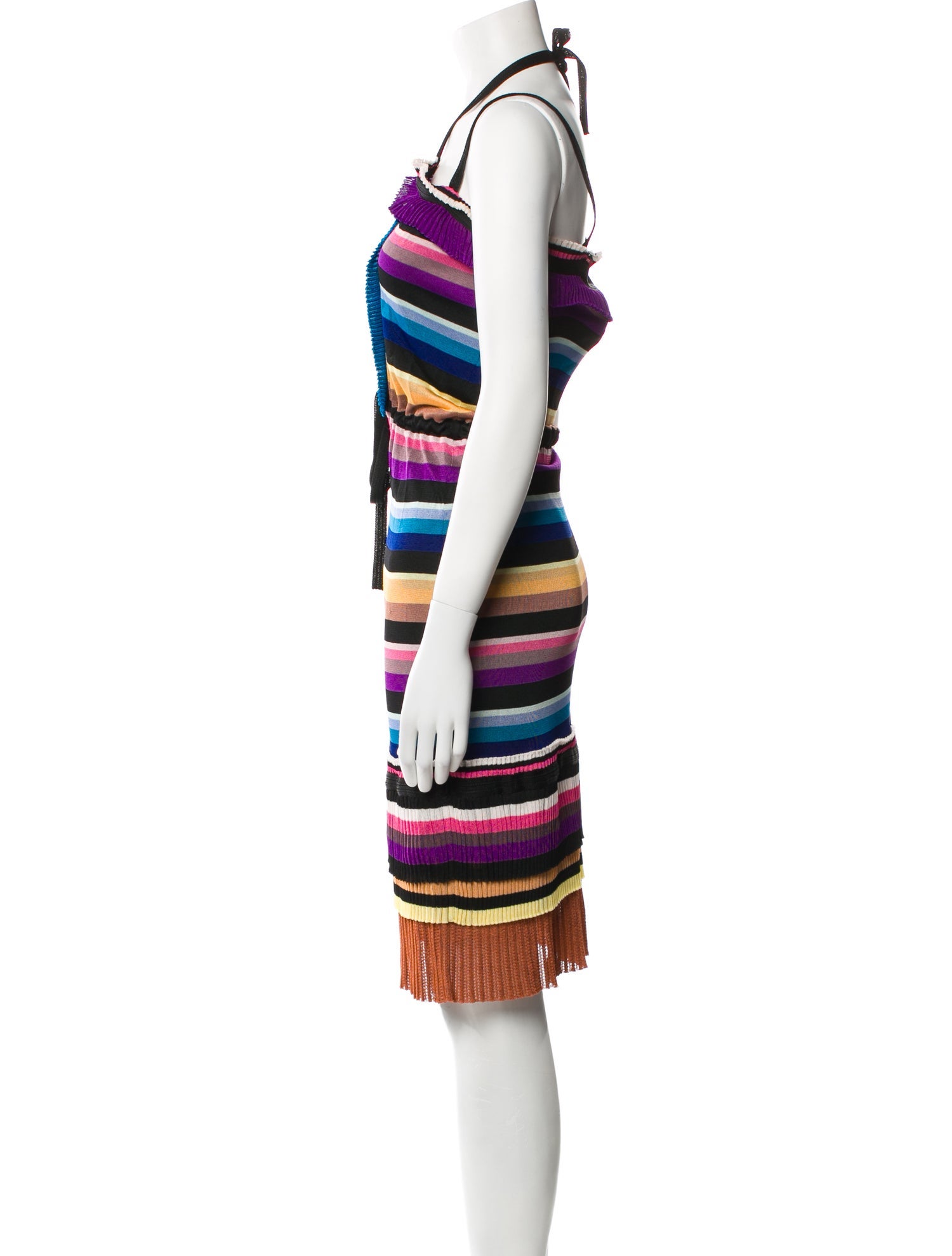 Missoni Striped Midi Length Dress