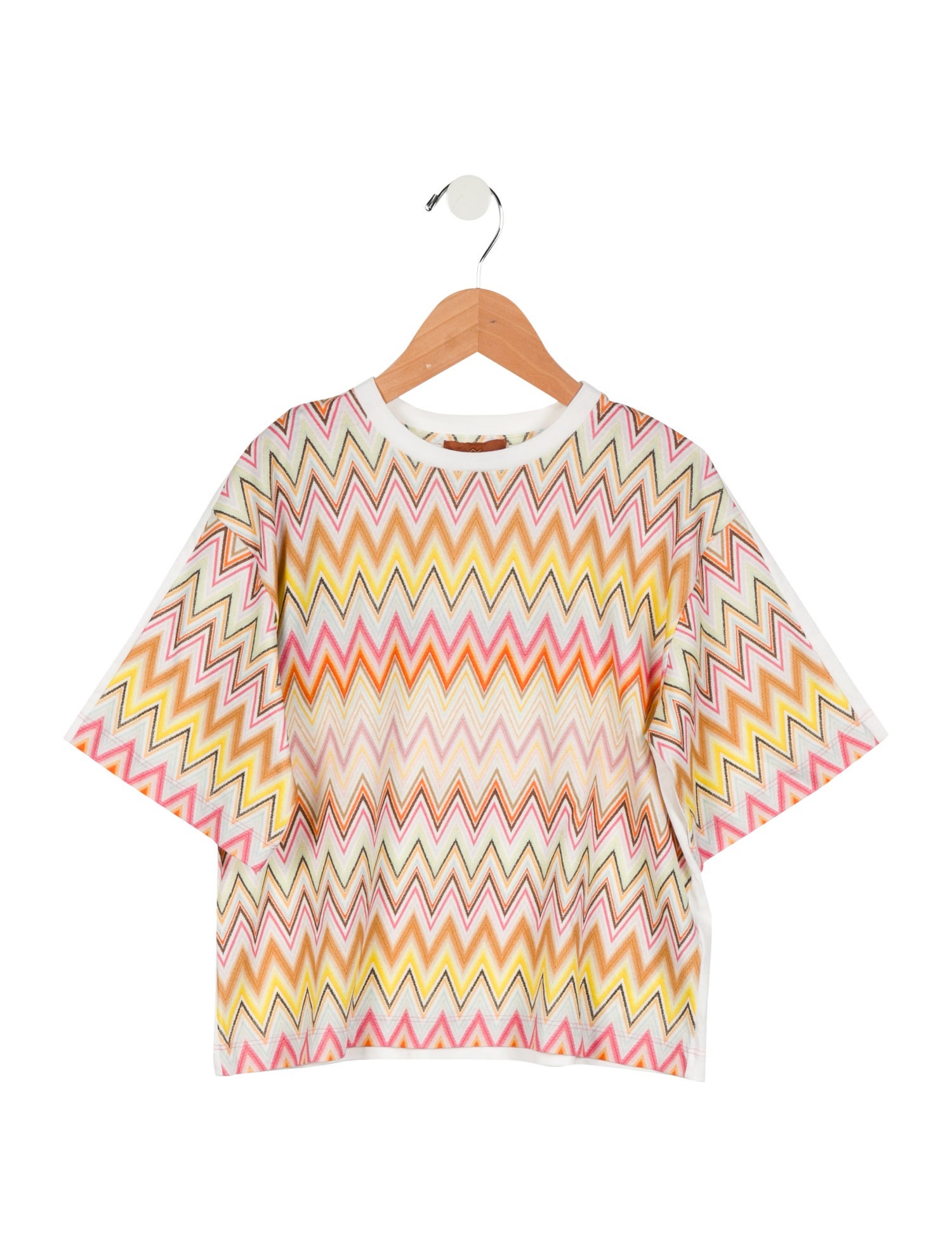 Missoni Toddler Girls' Chevron Printed Top w/Tags