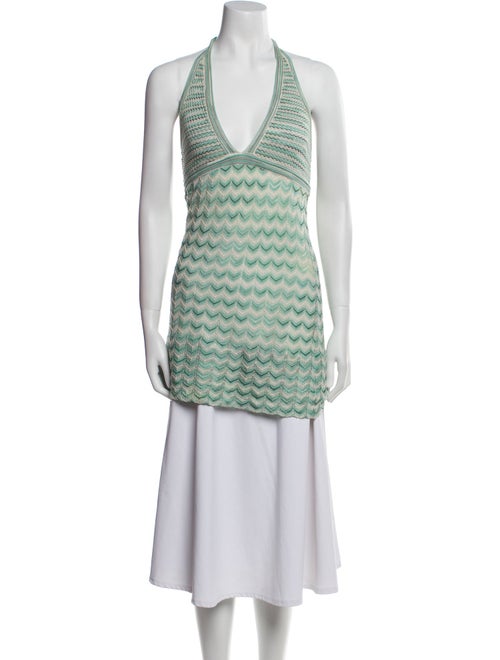 Missoni Striped Halterneck Tunic