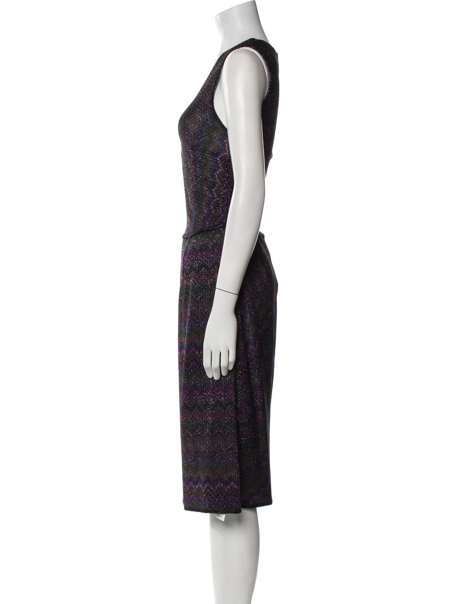 Missoni Printed Midi Length Dress