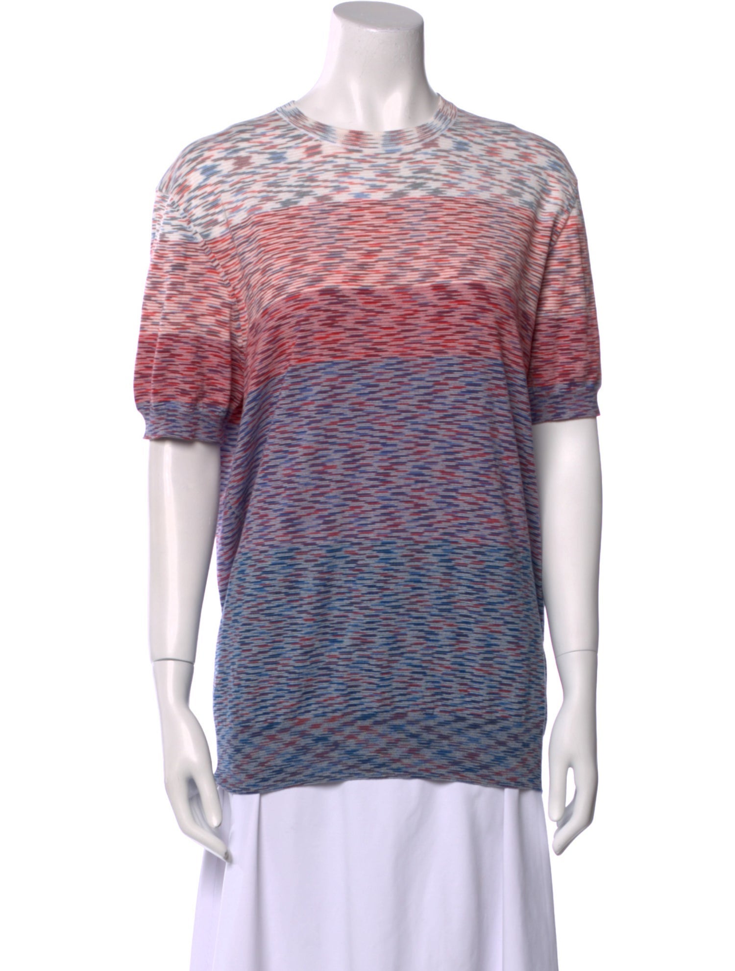 Missoni Striped Bateau Neckline T-Shirt w/ Tags