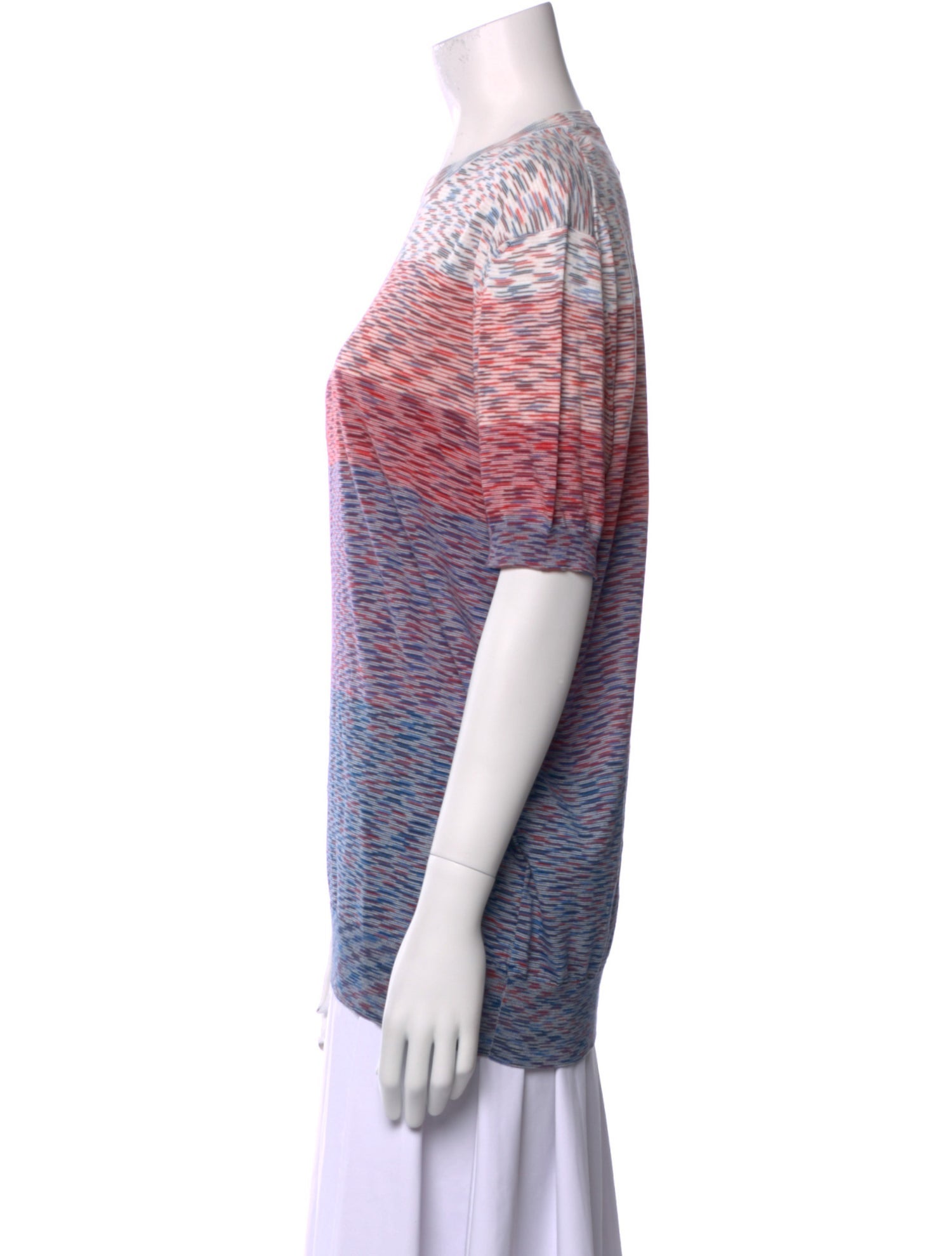 Missoni Striped Bateau Neckline T-Shirt w/ Tags