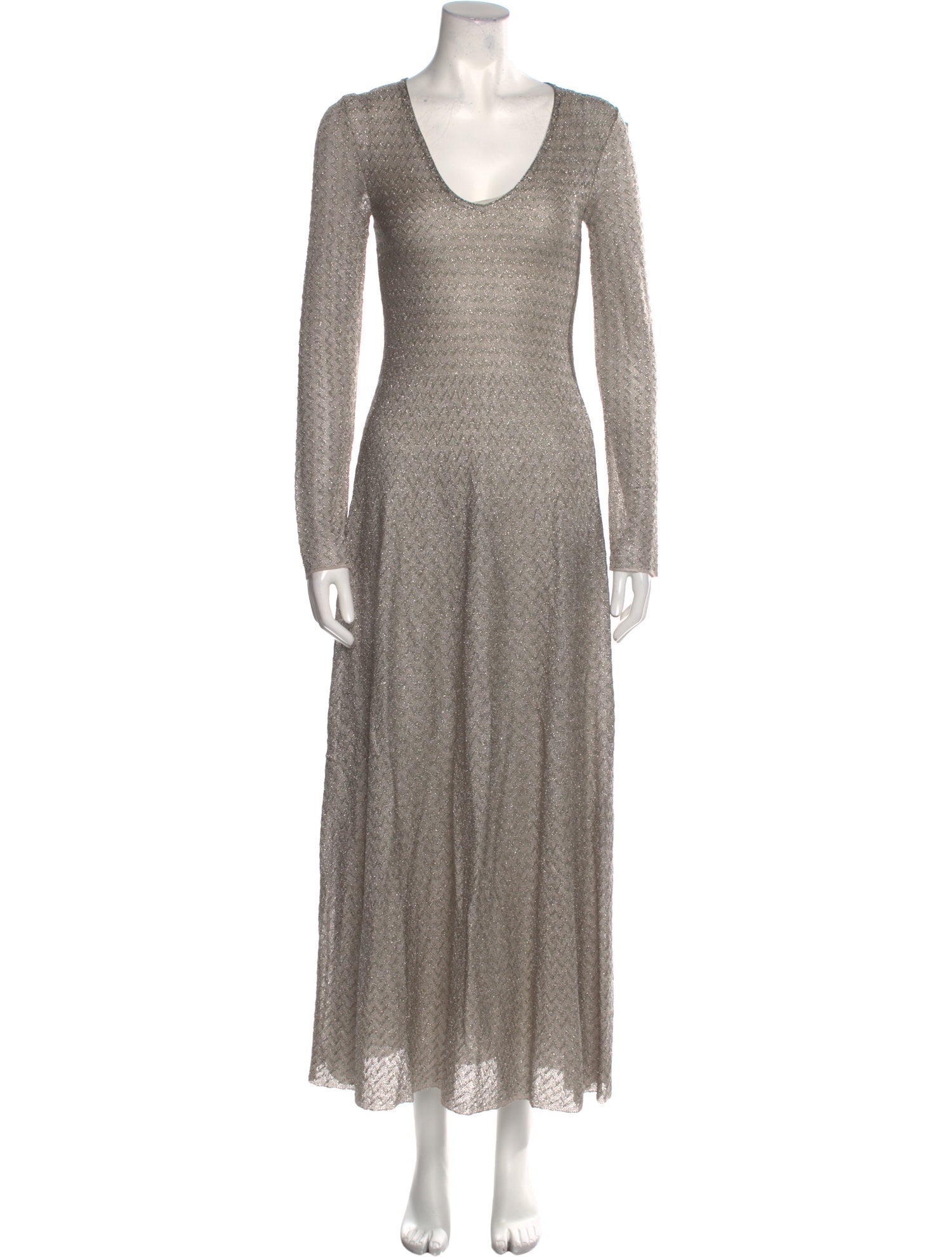 Missoni Scoop Neck Long Dress