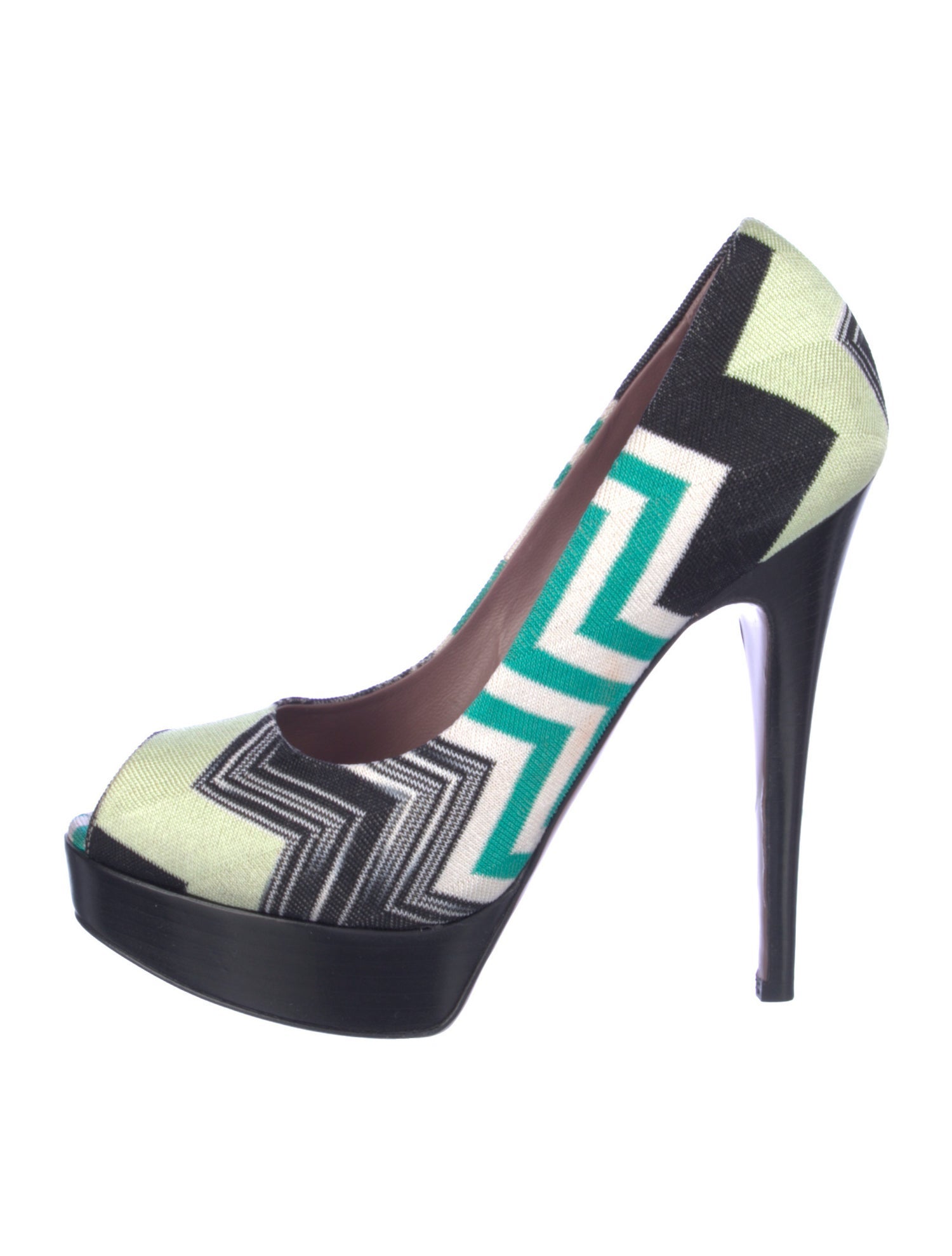 Missoni Striped Pumps