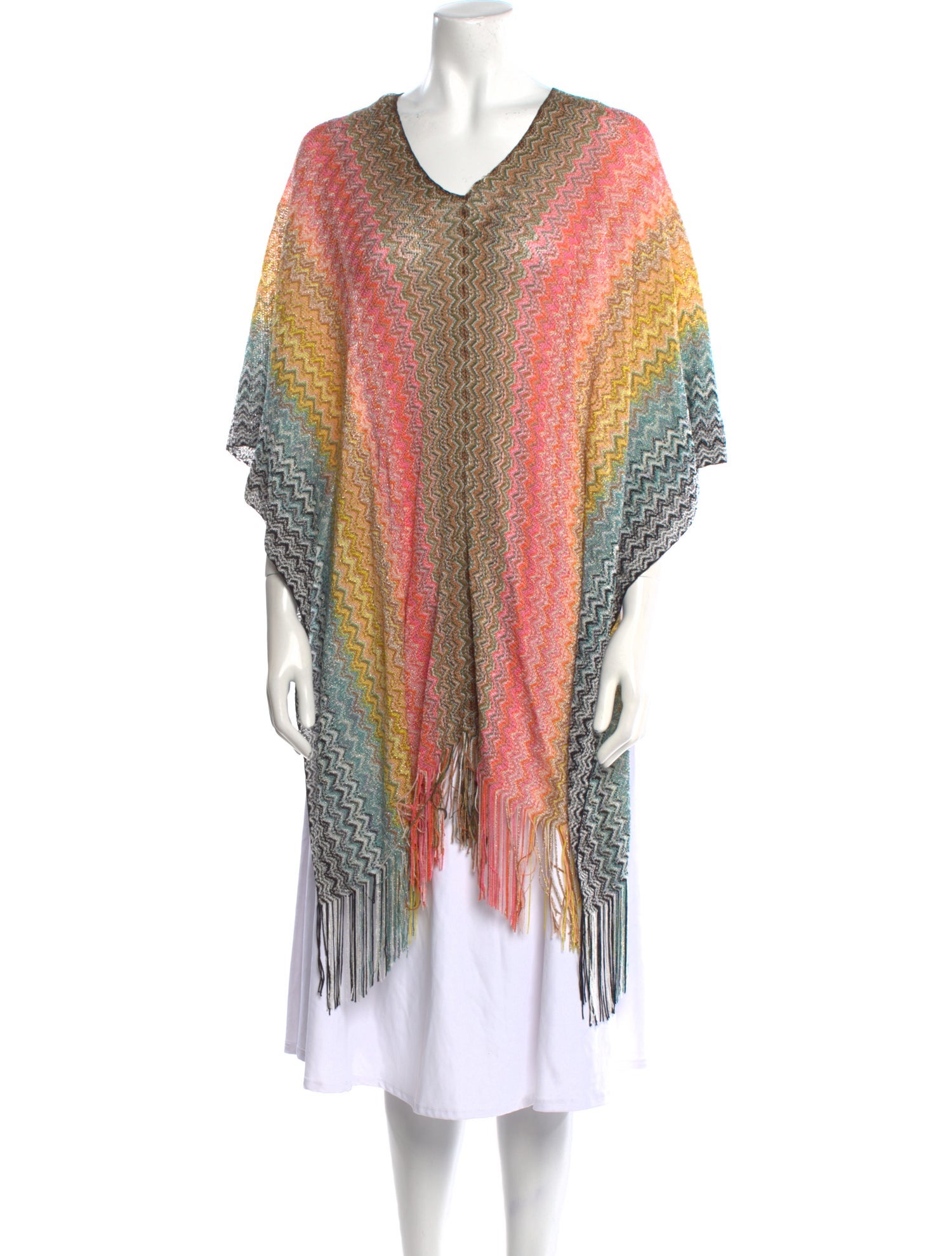 Missoni Printed V-Neck Sweater
