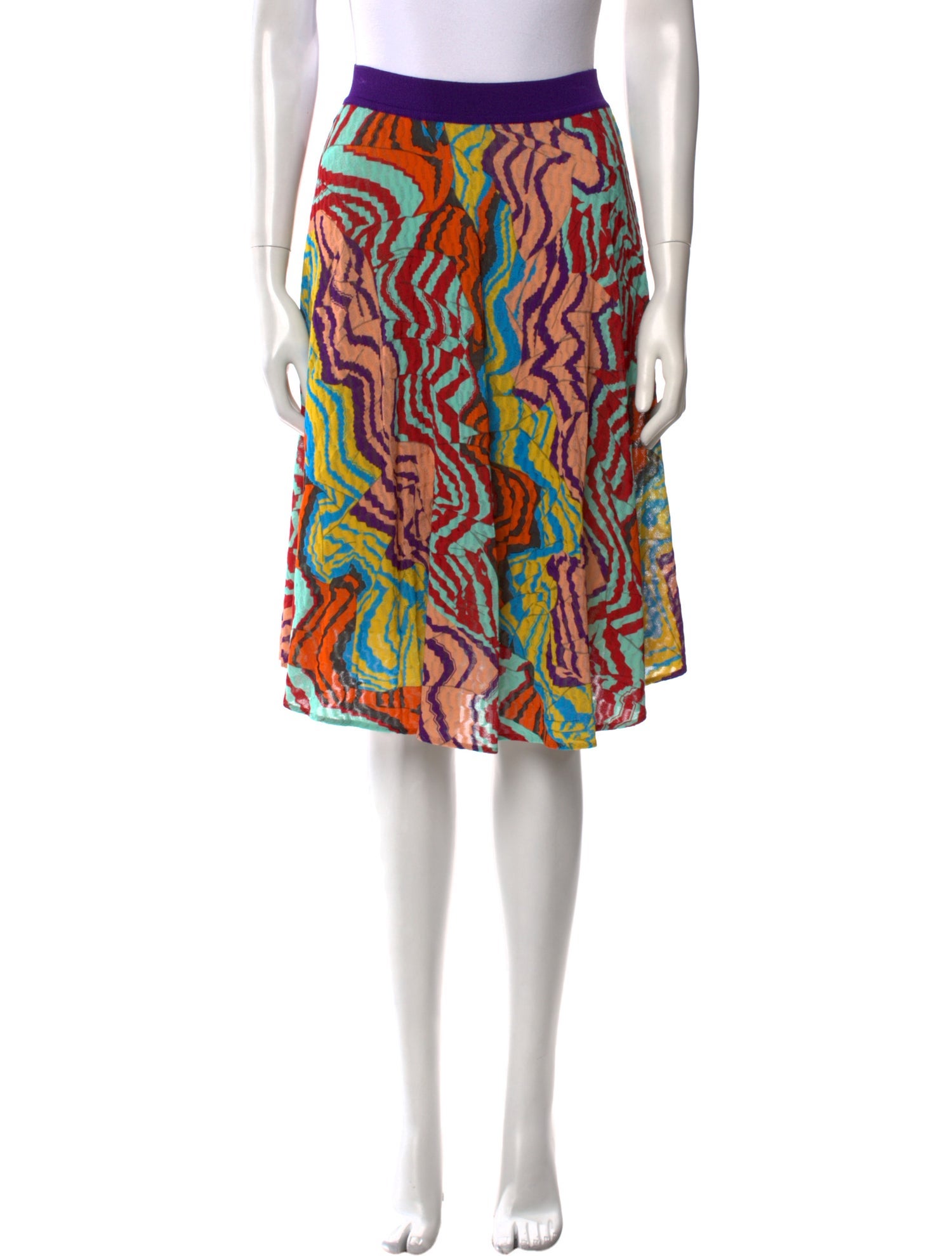 Missoni Printed Knee-Length Skirt