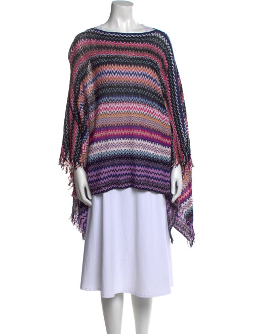 Missoni Striped Bateau Neckline Sweater