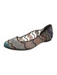 Missoni Mesh Printed Ballet Flats
