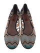 Missoni Mesh Printed Ballet Flats