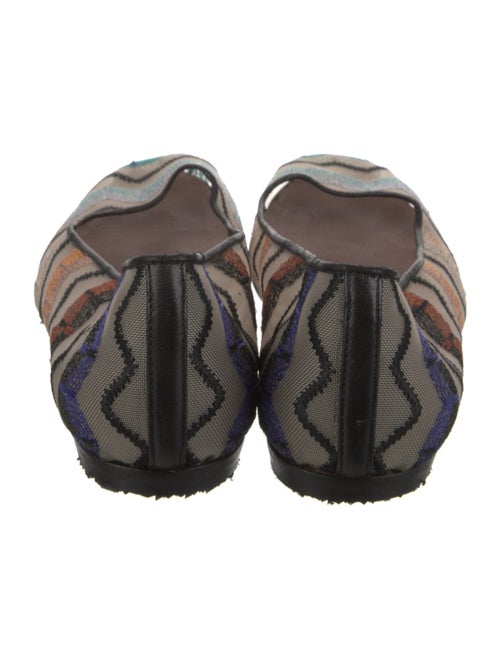 Missoni Mesh Printed Ballet Flats