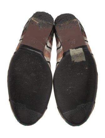 Missoni Mesh Printed Ballet Flats