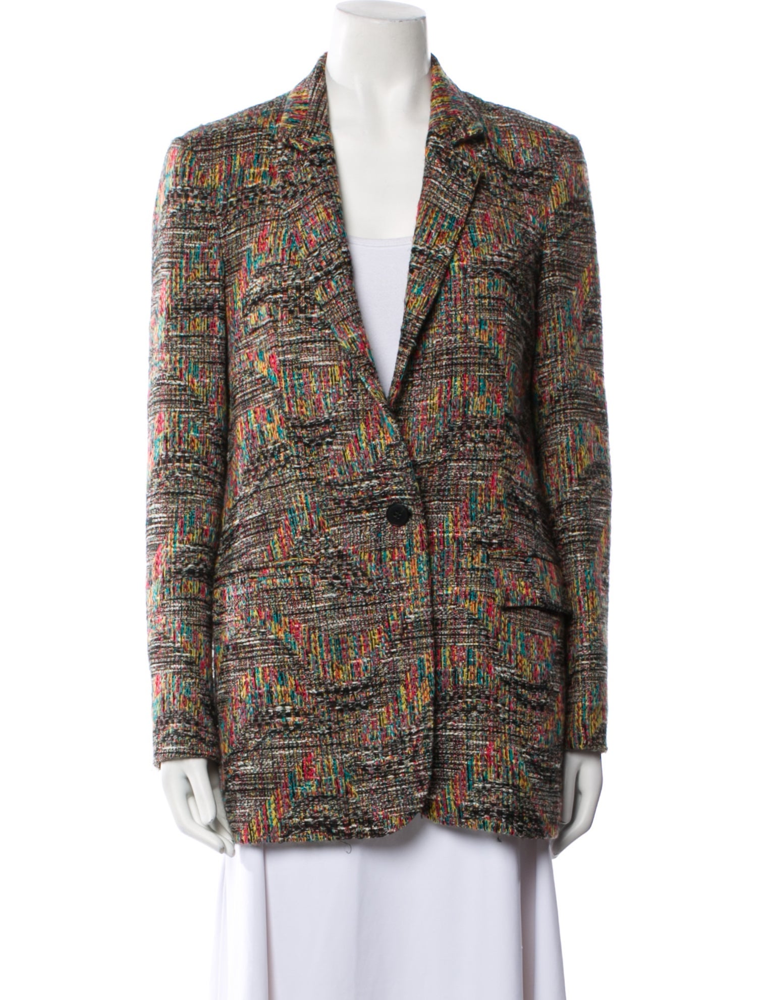 Missoni Tweed Pattern Blazer