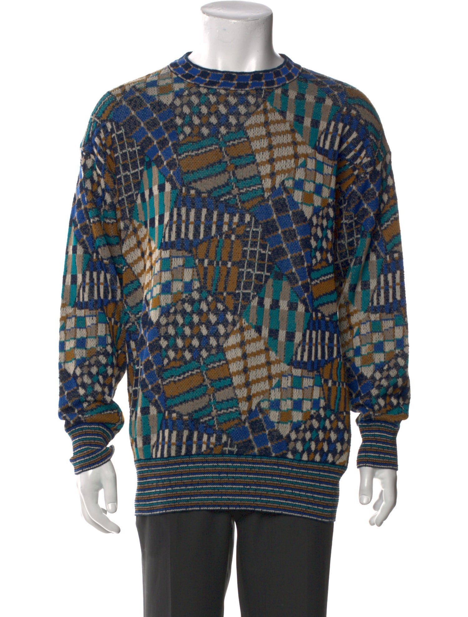 Missoni Printed Crew Neck Sweatshirt