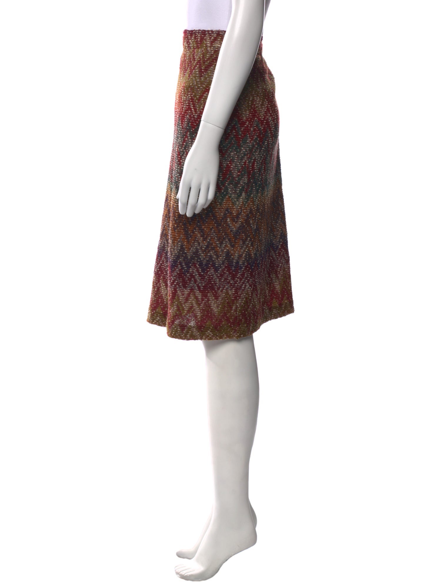 Missoni Wool Knee-Length Skirt