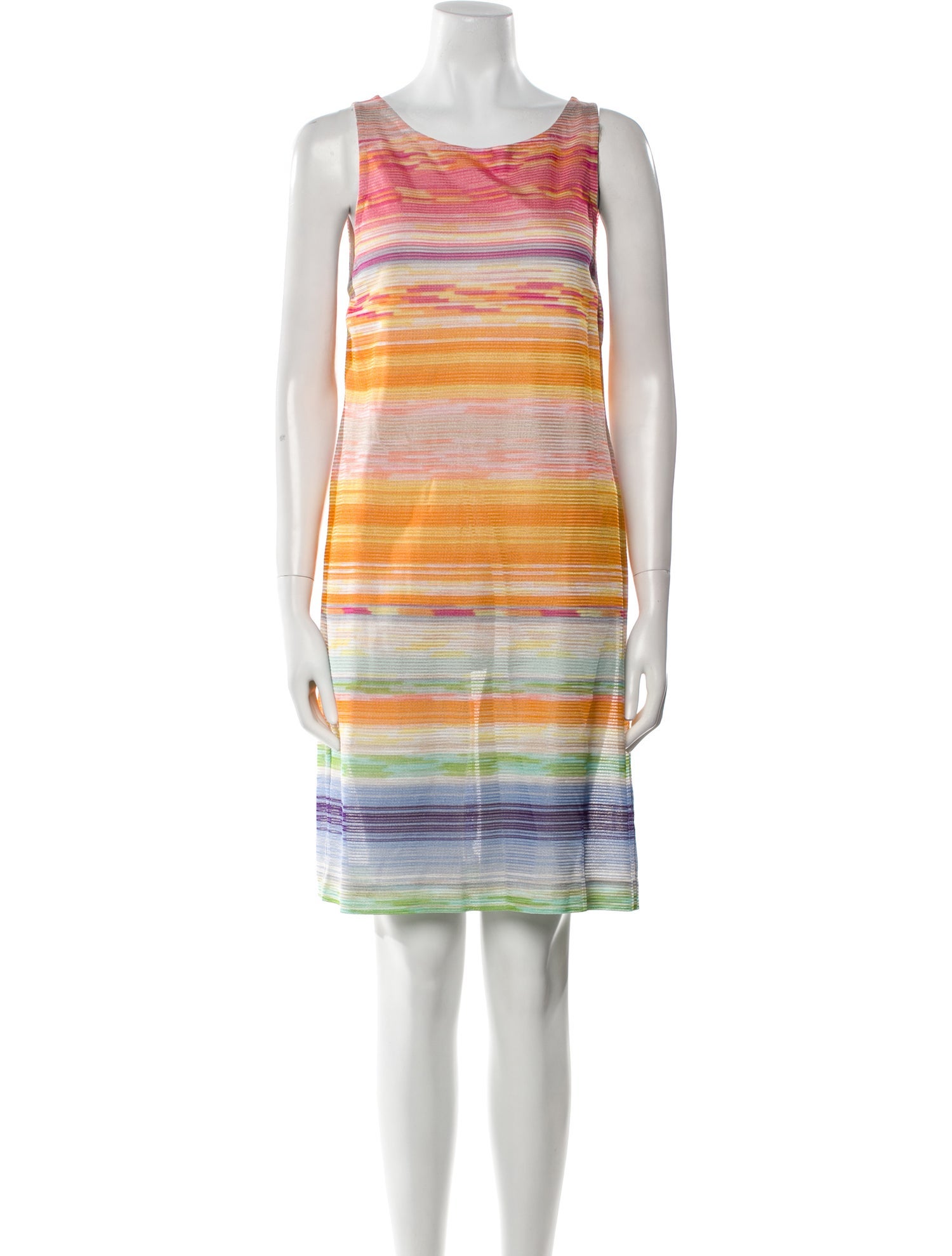 Missoni Striped Knee-Length Dress