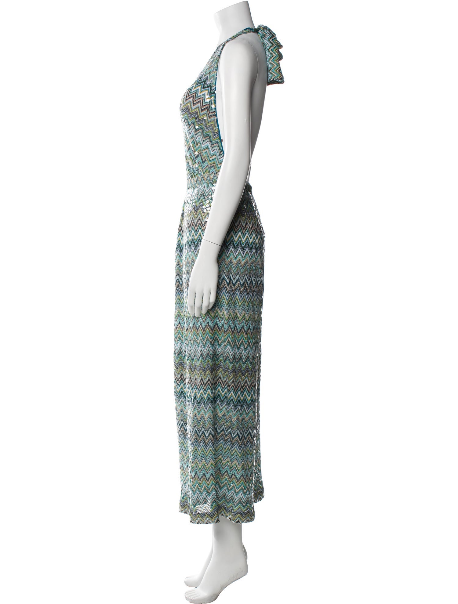 Missoni Printed V-Neck Jumpsuit