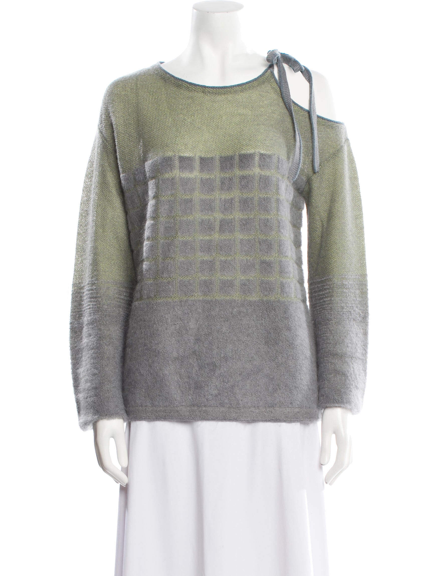 Missoni Striped Scoop Neck Sweater