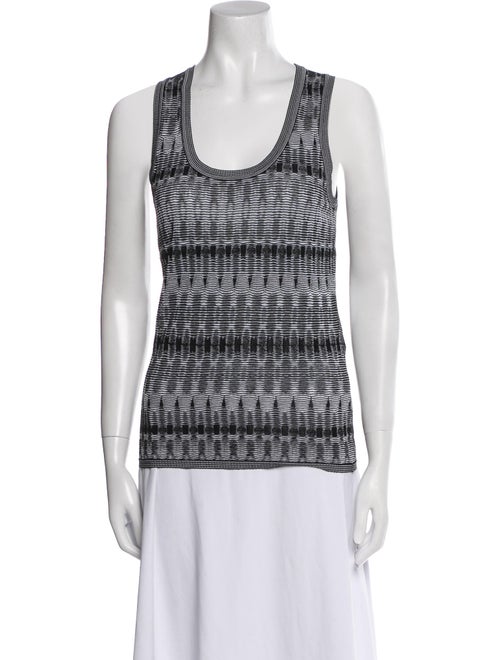 Missoni Printed Scoop Neck Top