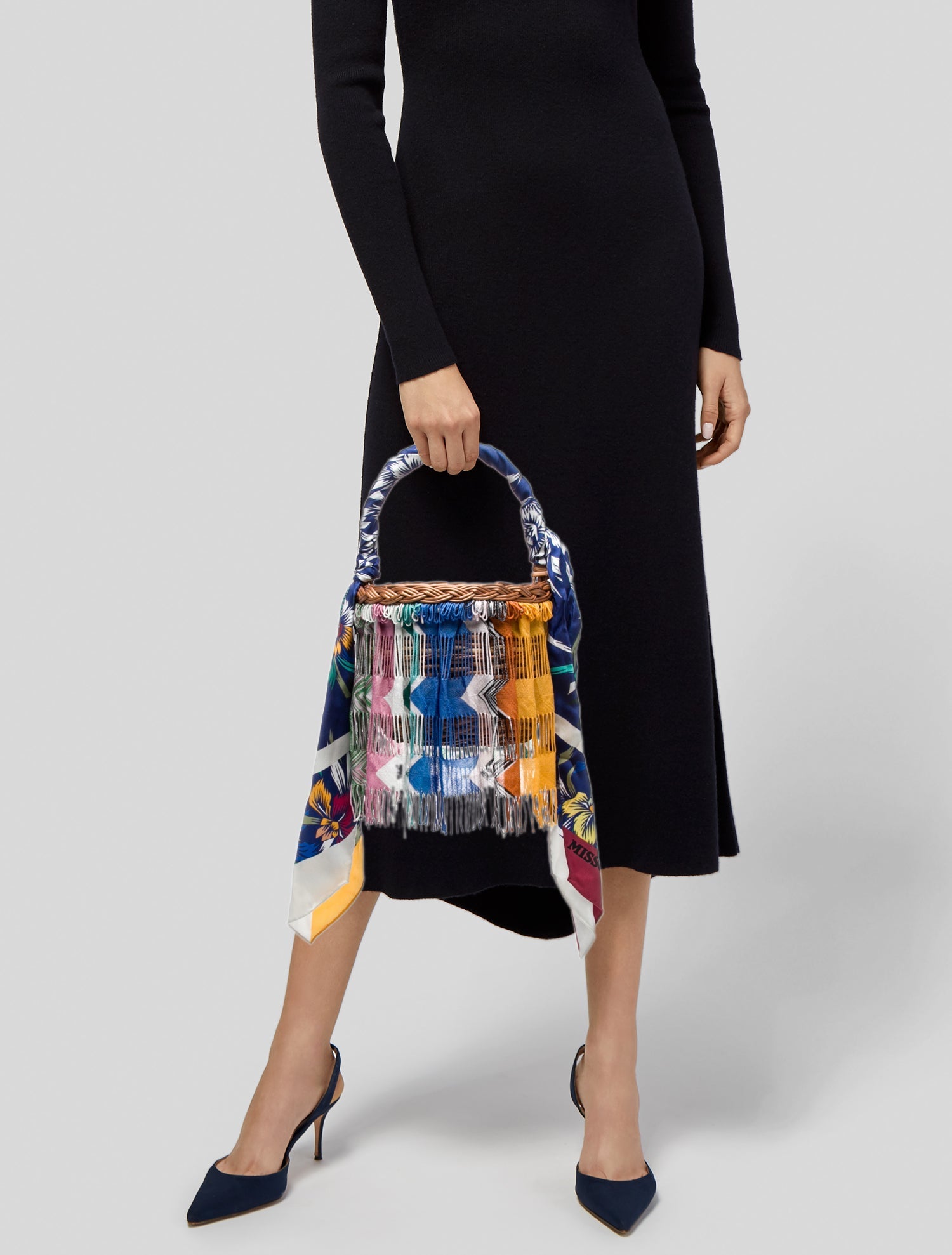 Missoni Raffia Shoulder Bag