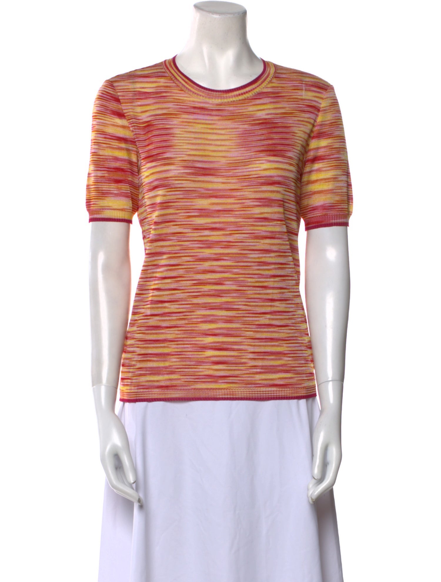 Missoni Striped Crew Neck T-Shirt