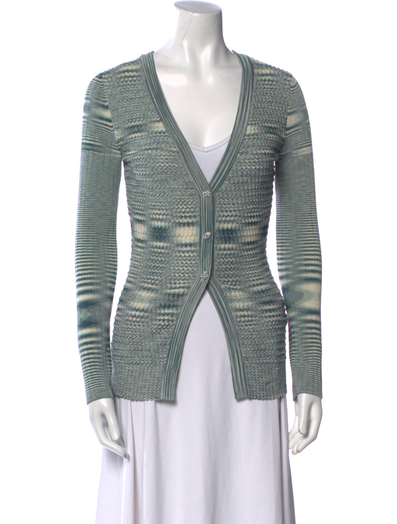 Missoni Striped V-Neck Top