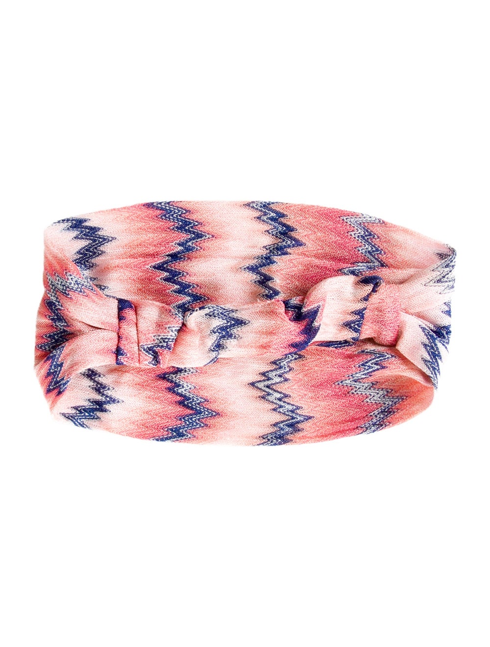 Patterned Missoni headband with patterned accent. - image 2