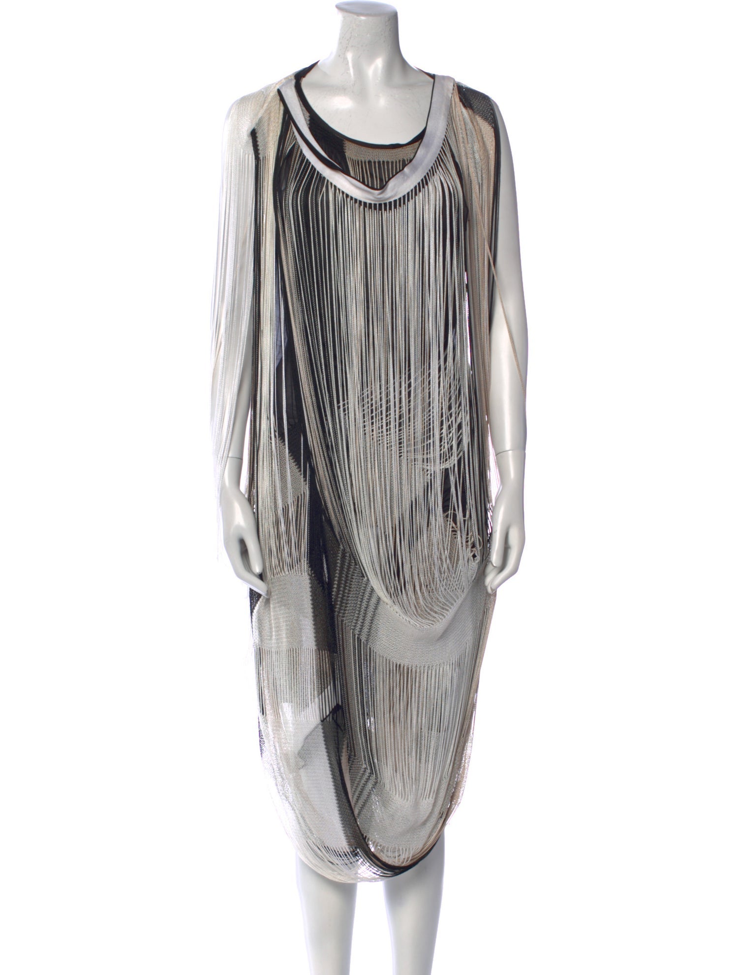 Missoni Striped Midi Length Dress