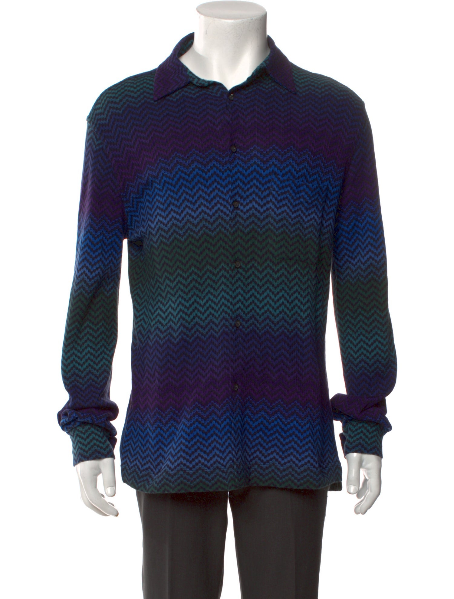 Missoni Printed Long Sleeve Shirt