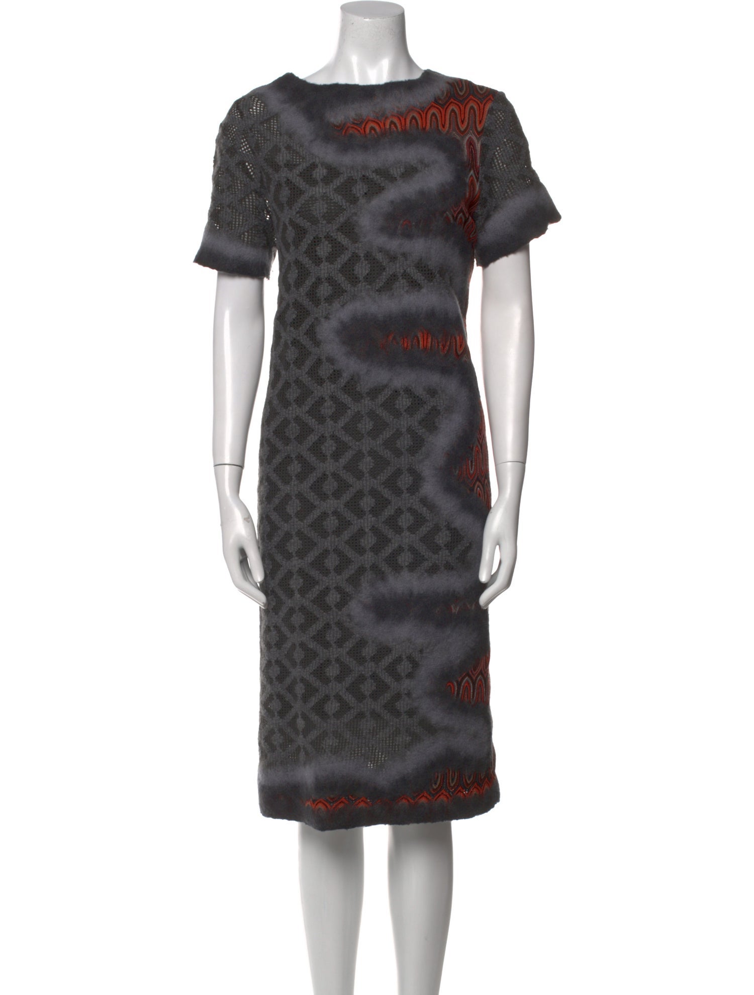 Missoni Printed Midi Length Dress