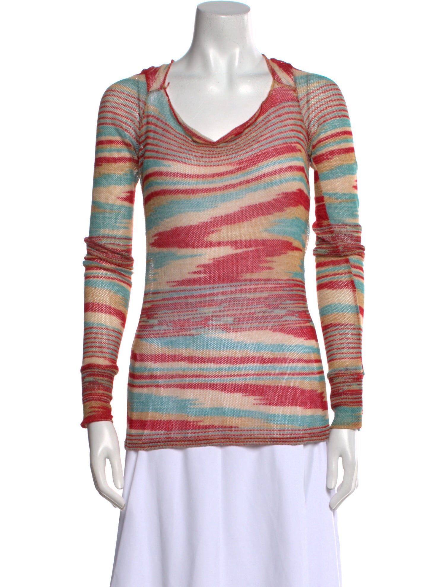 Missoni Striped V-Neck Sweater