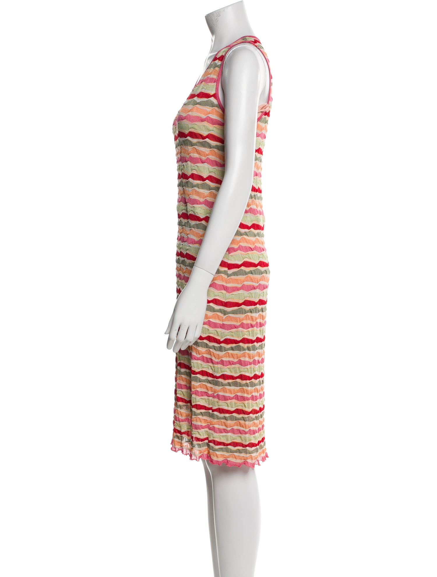 Missoni Striped Knee-Length Dress