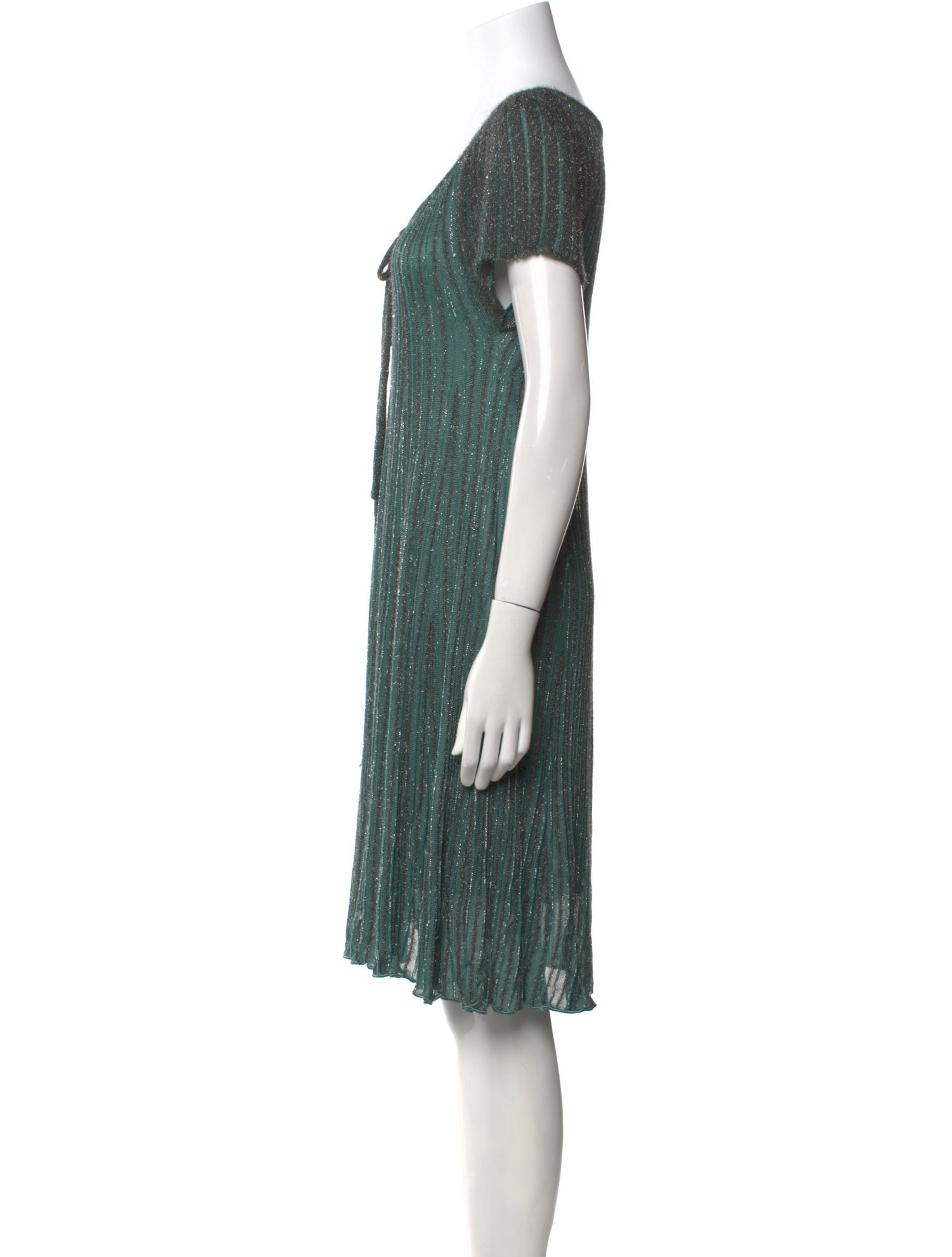 Missoni Striped Knee-Length Dress