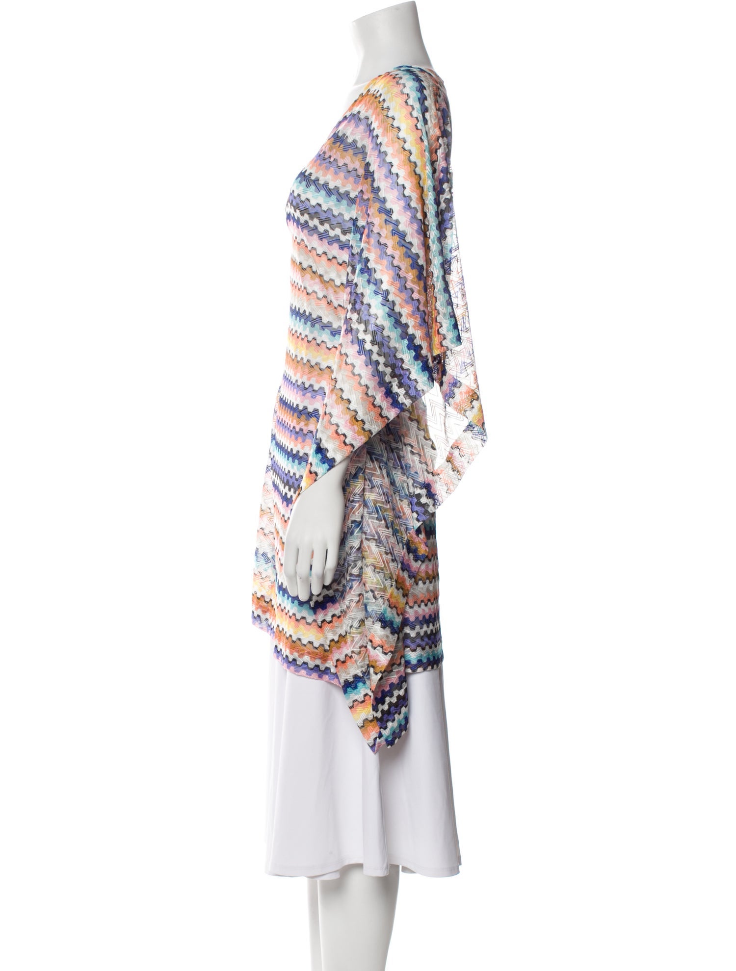 Missoni Striped V-Neck Tunic w/ Tags