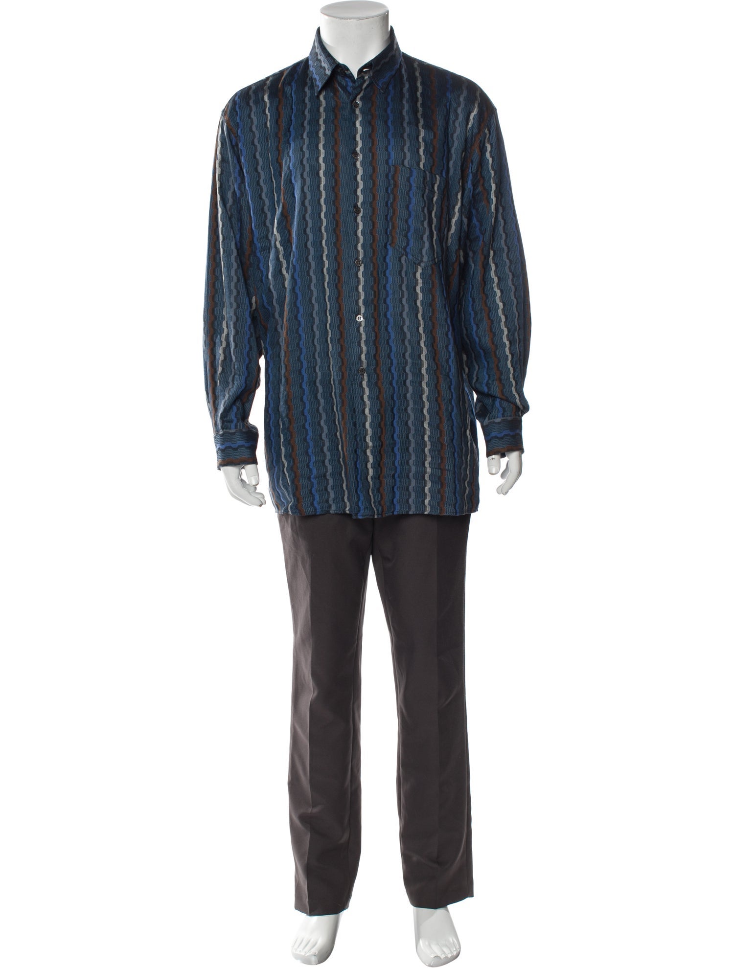 Missoni Striped Long Sleeve Shirt