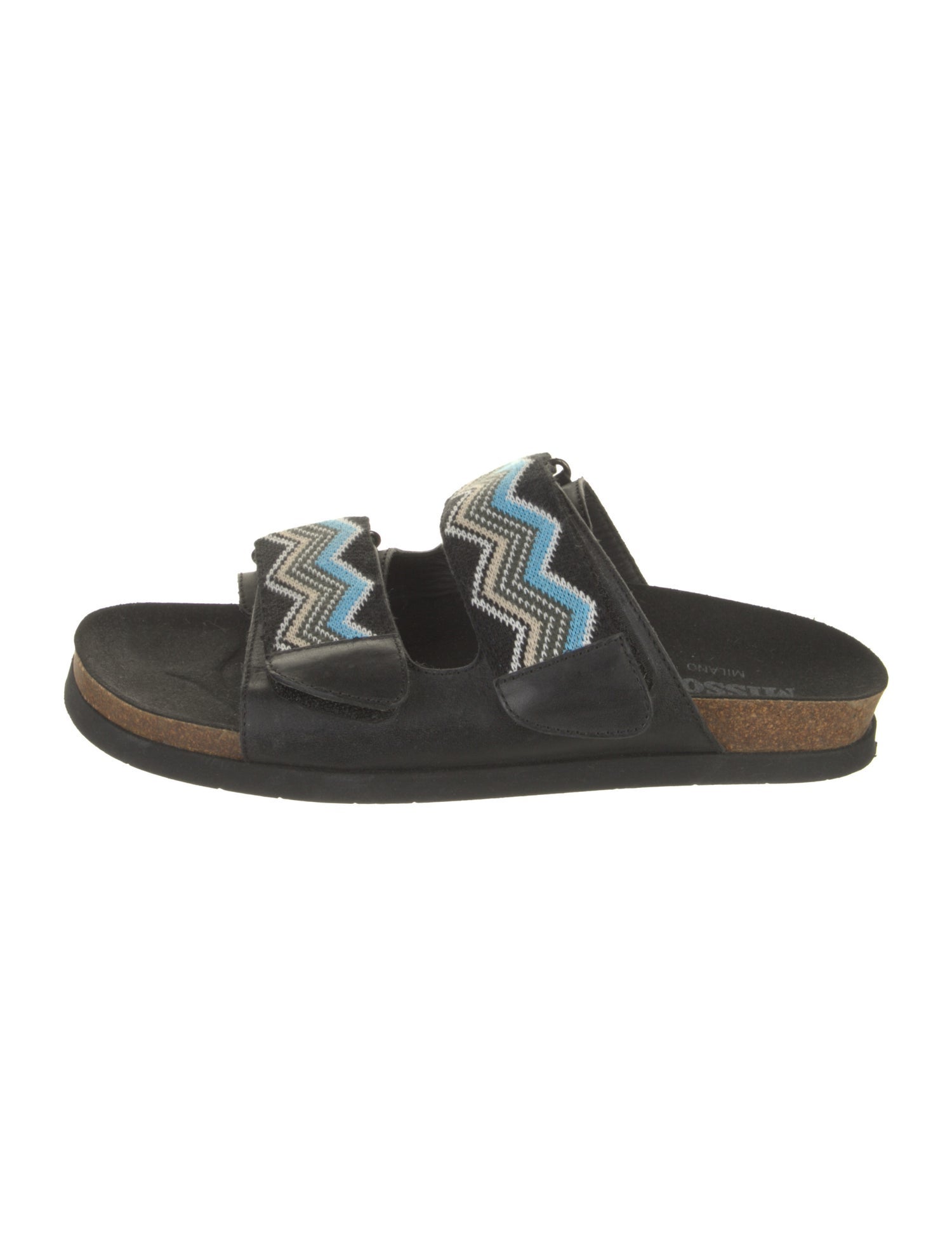 Missoni Leather Slides